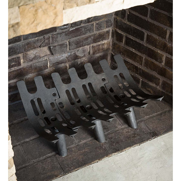 Plow & Hearth Fireplace Iron Grate & Reviews Wayfair